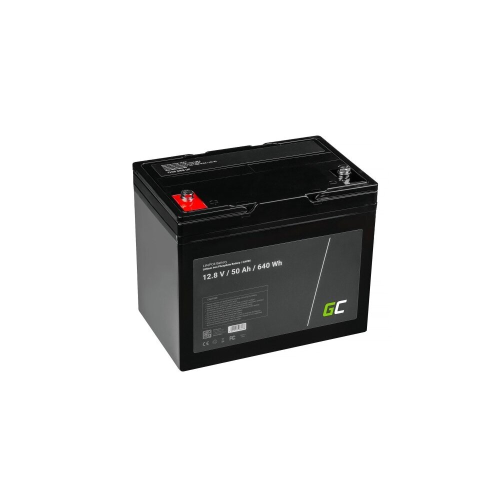 Battery Green Cell LiFePO4 12V 50Ah 1 Battery Green Cell LiFePO4 12V 50Ah 1