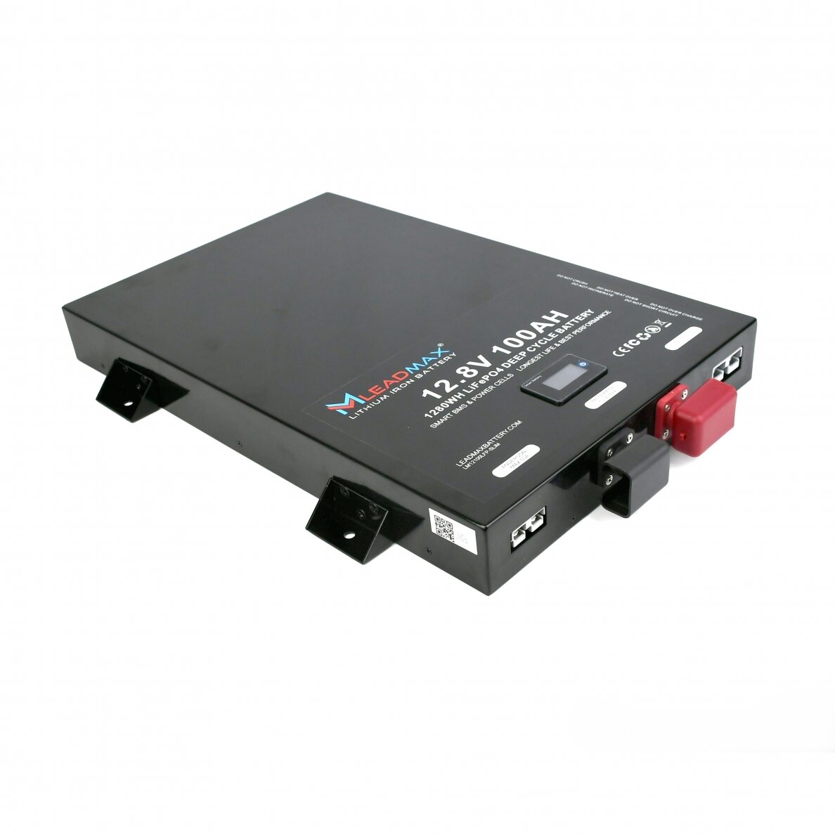 Akumuliatorius LeadMax Slimline LiFePO4 (12.8V, 100Ah) Akumuliatorius LeadMax Slimline LiFePO4 (12.8V, 100Ah)