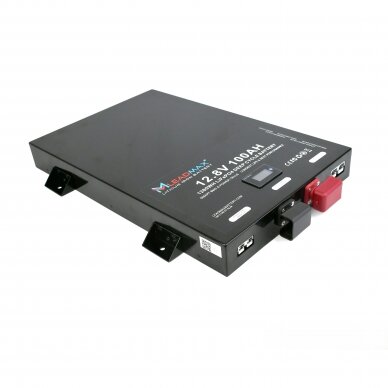 Akumuliatorius LeadMax Slimline LiFePO4 (12.8V, 100Ah) Akumuliatorius LeadMax Slimline LiFePO4 (12.8V, 100Ah)