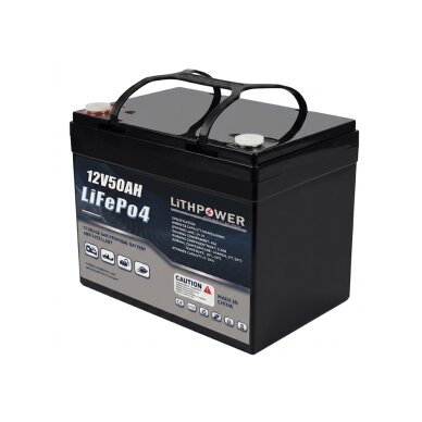 Battery LITHPOWER LiFePO4 (12.8V, 50Ah) 1 Battery LITHPOWER LiFePO4 (12.8V, 50Ah) 1