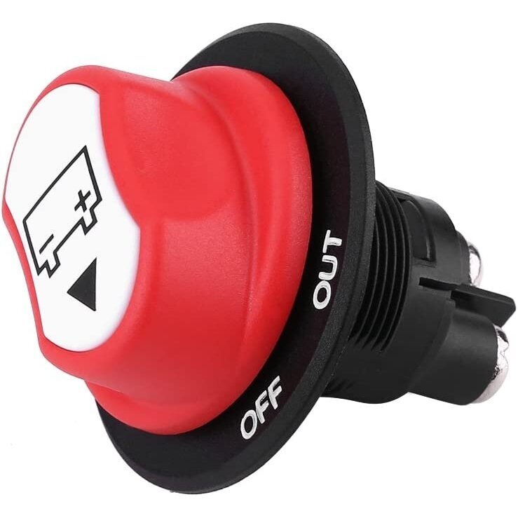 Battery Isolator Master Switch on-off max 100A, 50V Battery Isolator Master Switch on-off max 100A, 50V