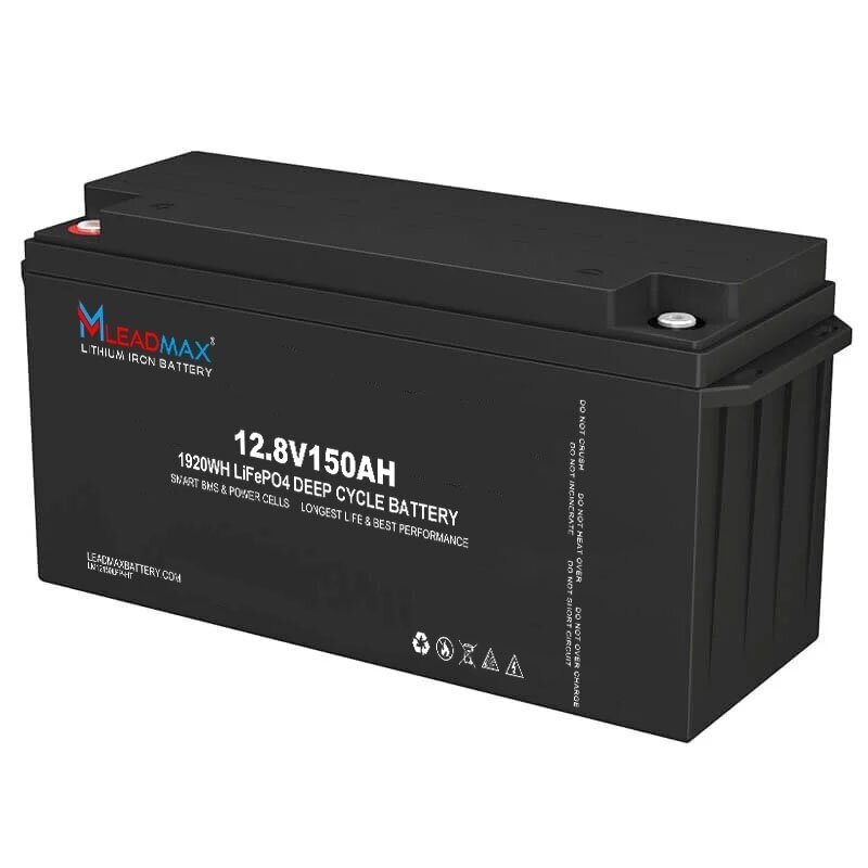 Akumuliatorius LeadMax LiFePO4 (12.8V, 150Ah) Akumuliatorius LeadMax LiFePO4 (12.8V, 150Ah)