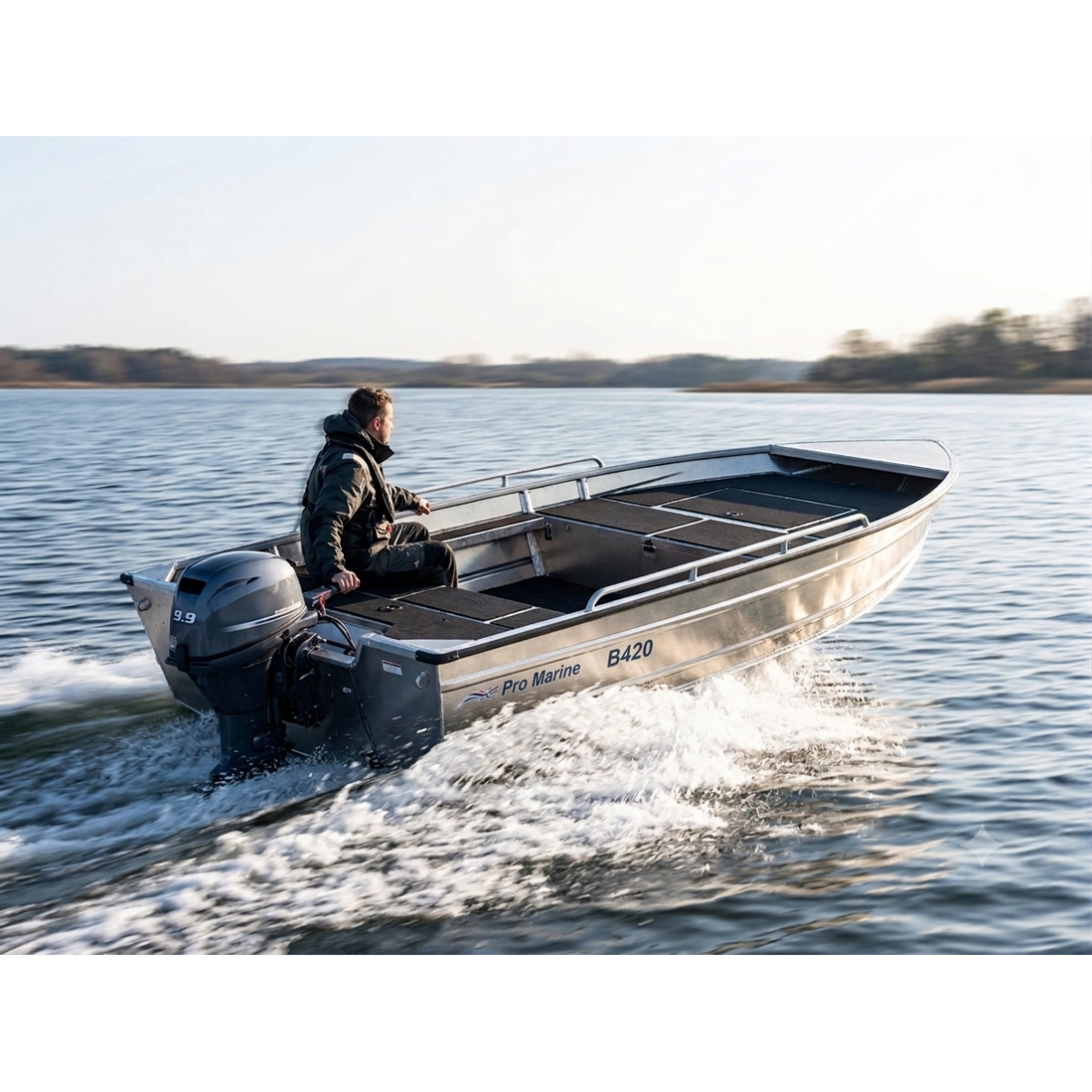 Aluminum Boat ProMarine B420-LD (4.2 m x 1.7 m, L Transom) Aluminum Boat ProMarine B420-LD (4.2 m x 1.7 m, L Transom)