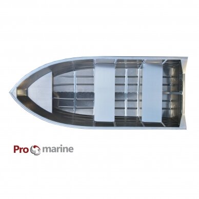 Aliuminio valtis ProMarine LY430 (ilgis 4,3m., plotis 1,6m) 2