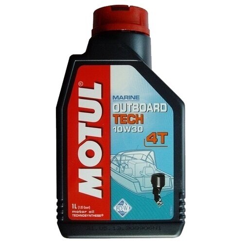 MOTUL Technosynthese Outboard Oil Tech 4T 10W30 – Professional Protection for Your Boat Engine