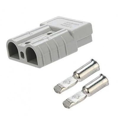 Anderson plug, grey 50A Anderson plug, grey 50A