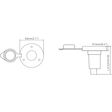 Seaflo navigation ligth base 2