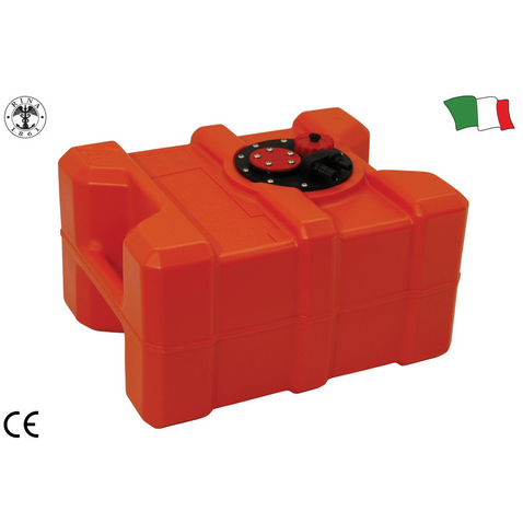 40 L stationary fuel tank (500 x 400 x 280 mm height + 35 mm) 40 L stationary fuel tank (500 x 400 x 280 mm height + 35 mm)