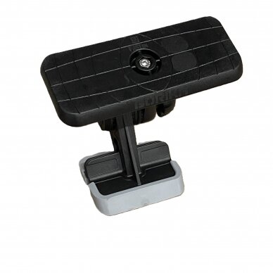 BORIKA-FASTEN Echoloto laikiklis su posukiu ant liktroso 164x68 mm juoda