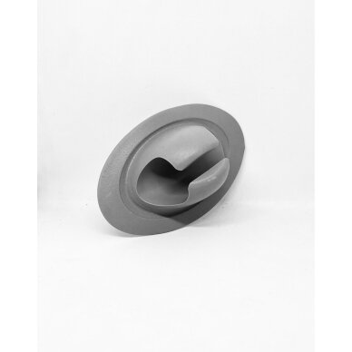BORIKA Irklo laikiklis, pilkas (110X70X42 mm, diam. 30-35 mm) 1 BORIKA Irklo laikiklis, pilkas (110X70X42 mm, diam. 30-35 mm) 1
