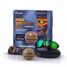 Deeper Smart Sonar CHIRP+ 2.0 Packet In A Fish Spotter Kit 2023
