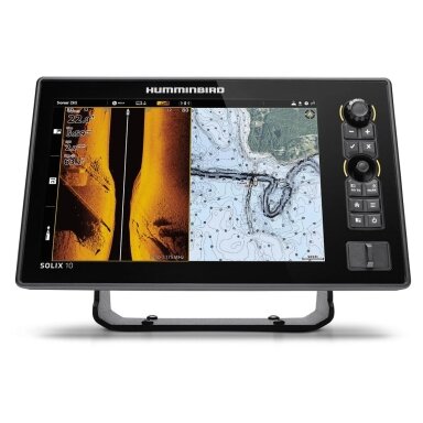 Echolotas HUMMINBIRD SOLIX 10 Fish Finder & GPS Chart Plotter CHIRP 2D, MEGA DI+, MEGA SI+ Echolotas HUMMINBIRD SOLIX 10 Fish Finder & GPS Chart Plotter CHIRP 2D, MEGA DI+, MEGA SI+