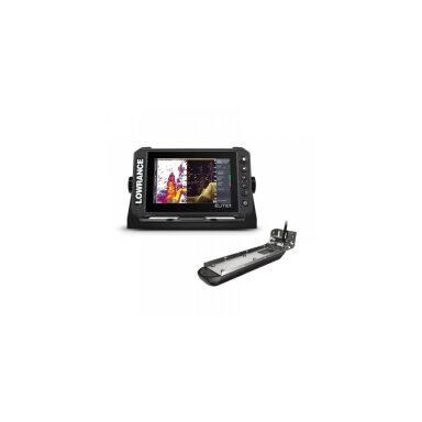 Echolotas Lowrance Elite-7 FS su davikliu Active 3-IN-1 ROW Echolotas Lowrance Elite-7 FS su davikliu Active 3-IN-1 ROW