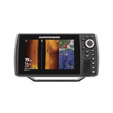 Echolotas HUMMINBIRD HELIX 7 Fish Finder & GPS Chart Plotter CHIRP 2D, MEGA DI, MEGA SI (NETWORKING) Echolotas HUMMINBIRD HELIX 7 Fish Finder & GPS Chart Plotter CHIRP 2D, MEGA DI, MEGA SI (NETWORKING)