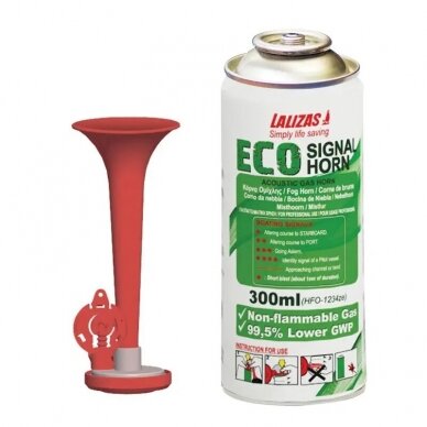 Lalizas Signal Horn Set Eco 300ml Lalizas Signal Horn Set Eco 300ml