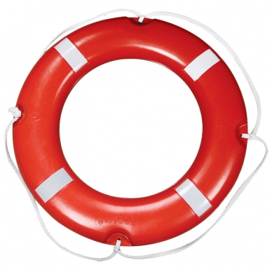 Lifebuoy Ring "Lalizas" ( SOLAS, with Reflective Tape, 2,5 kgg, diam 73cm)