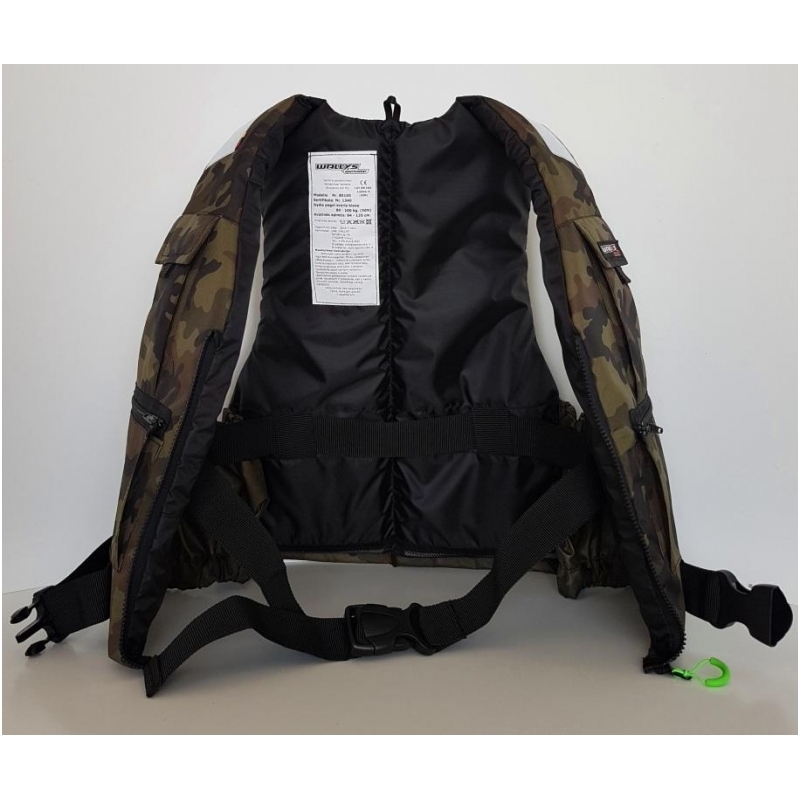 Lifejacket fisherman 100-120 kg., 50N Wallys 4