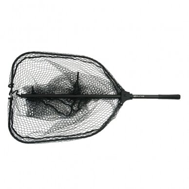Folding Rubber Mesh Landing Net 60x70cm length170cm 1