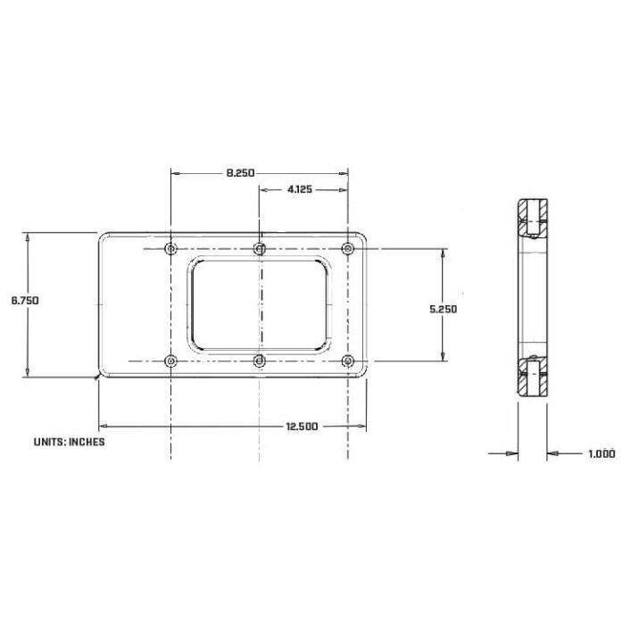 Minn Kota Quick Release Bracket MKA-21 FW Composite PD/AP QRB 1