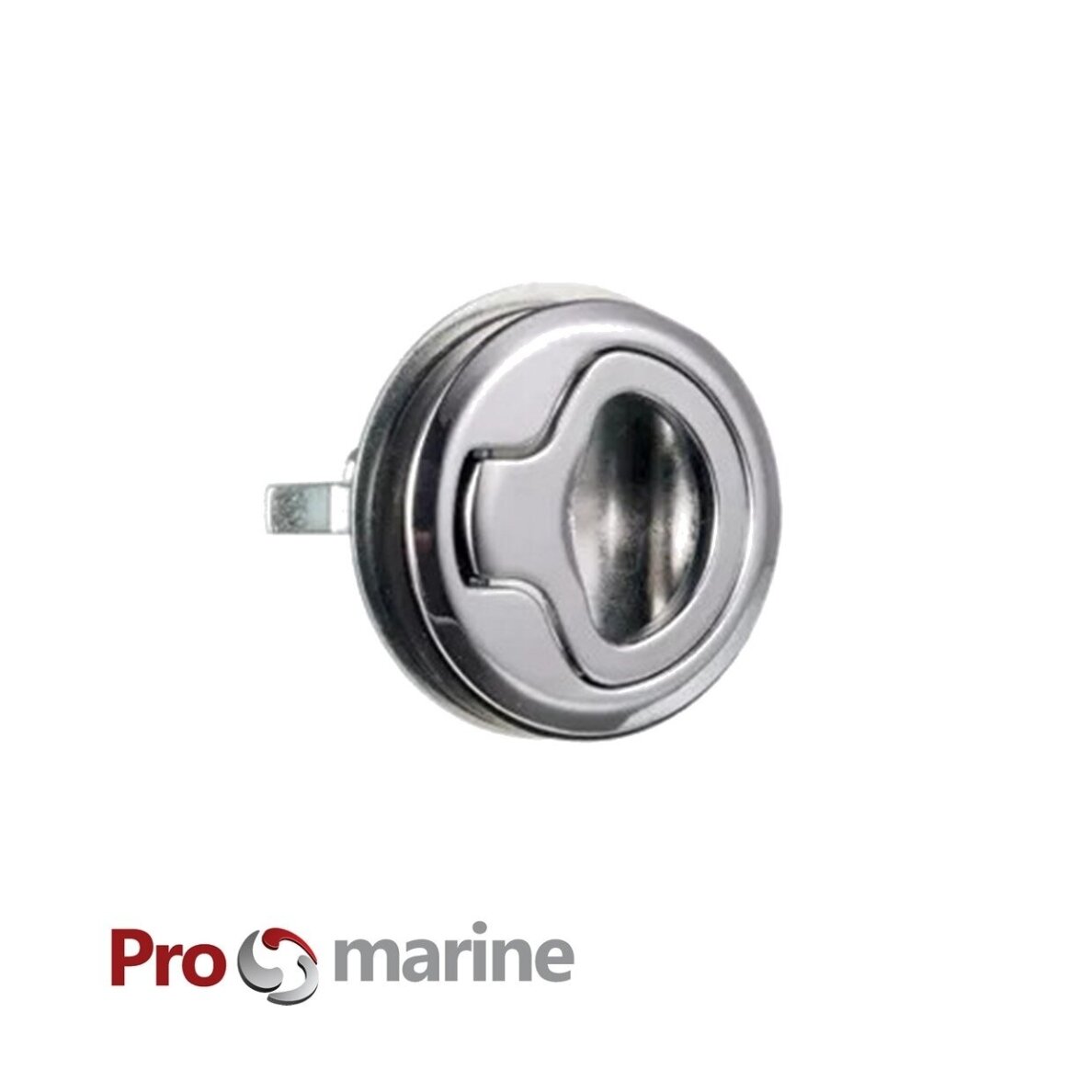 Push Latch Boat Lock Without Key  (diam 44mm, Material:Zinc Alloy) 2