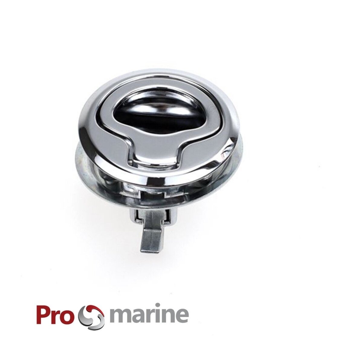 Push Latch Boat Lock Without Key  (diam 44mm, Material:Zinc Alloy)