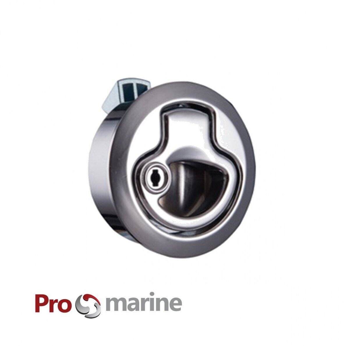Push Latch Boat Lock, (diam 61mm, Material:Zinc Alloy)