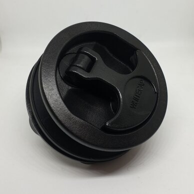 Flush mount handle Whitecap (black, polimer)