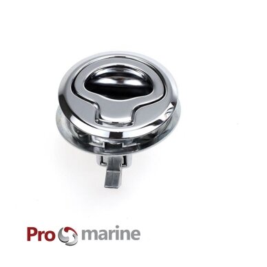 Push Latch Boat Lock Without Key (diam 44mm, Material:Zinc Alloy) Push Latch Boat Lock Without Key (diam 44mm, Material:Zinc Alloy)