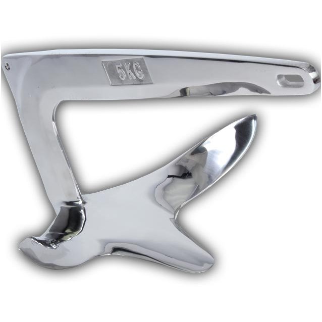 Stainless steel anchor Bruce 5 kg. Stainless steel anchor Bruce 5 kg.