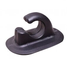 Paddle holder for inflatable boat
