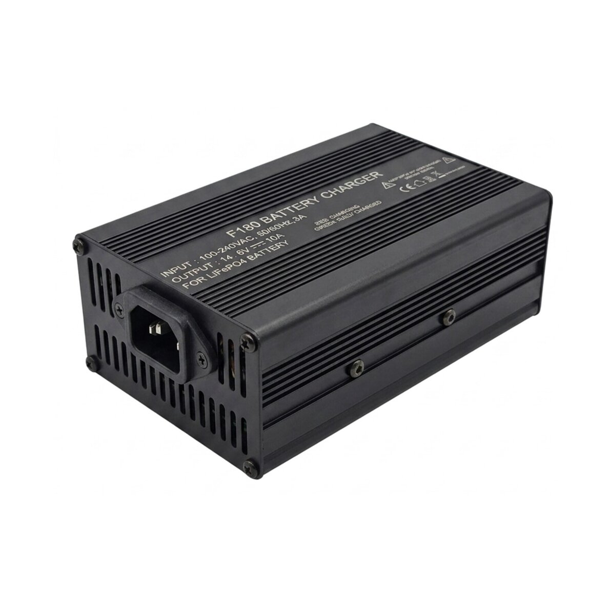 Išmanusis LiFePO4 12v/12,8v akumuliatorių įkroviklis F180 (14.6V / 10A) Išmanusis LiFePO4 12v/12,8v akumuliatorių įkroviklis F180 (14.6V / 10A)