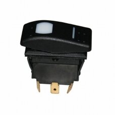 Jungtukas  Waterproof, 15A, ON-OFF-MON , 6 Pins, su LED