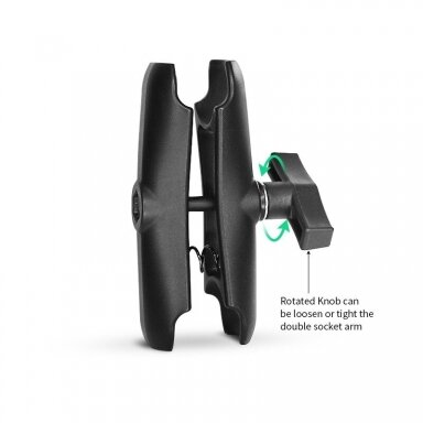 Double Socket Arm, C size, 15cm Double Socket Arm, C size, 15cm