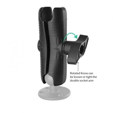 Jungtis dviguba Double Socket Arm, D dydis, 21cm 1 Jungtis dviguba Double Socket Arm, D dydis, 21cm 1