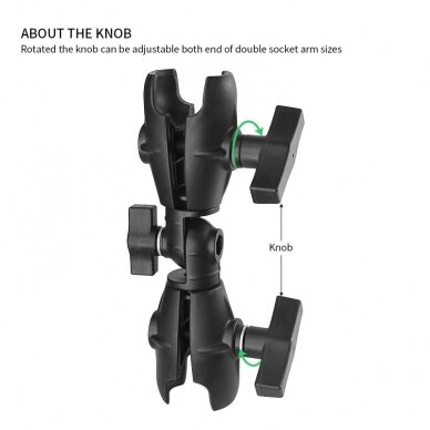 Double Socket Arm, C size, 24cm 1 Double Socket Arm, C size, 24cm 1