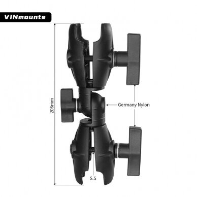 Double Socket Arm, C size, 24cm 3 Double Socket Arm, C size, 24cm 3