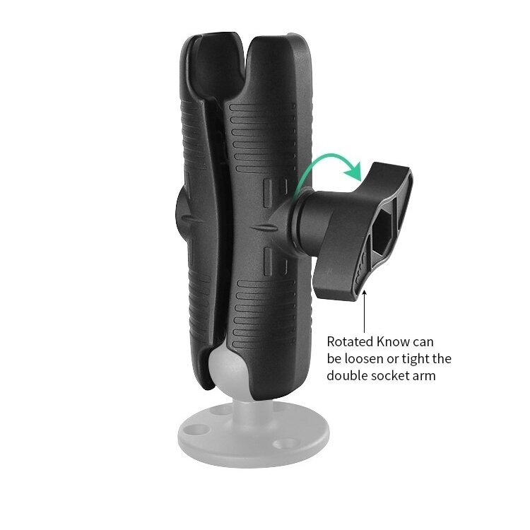 Jungtis dviguba Double Socket Arm, D dydis, 21cm 3 Jungtis dviguba Double Socket Arm, D dydis, 21cm 3