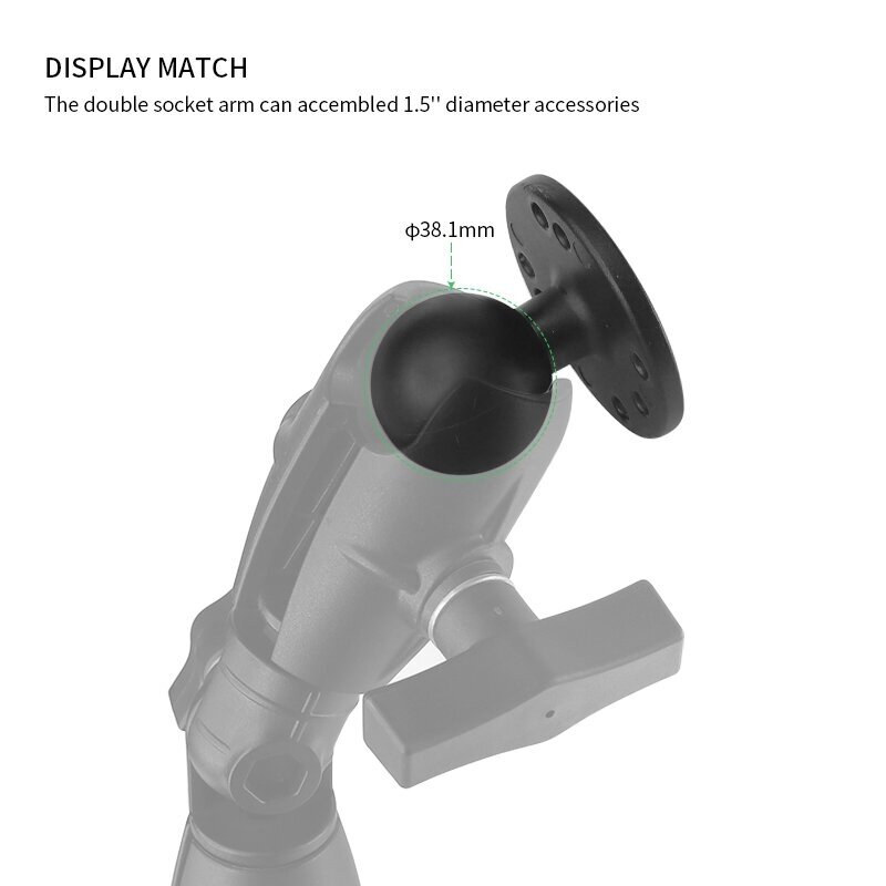 Double Socket Arm, C size, 24cm 2 Double Socket Arm, C size, 24cm 2