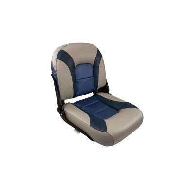 Chair Springfield Skipper Premium, Low Back, grey/blue