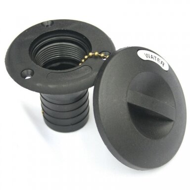 Kuro užpylimo anga su dangteliu, Deck Filler d38mm Tube w/ Cap Kuro užpylimo anga su dangteliu, Deck Filler d38mm Tube w/ Cap