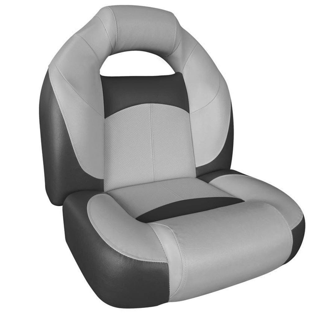 Laivo sėdynė BASS BOAT PREMIUM HIGH BACK GREY - Charcoal - Charcoal