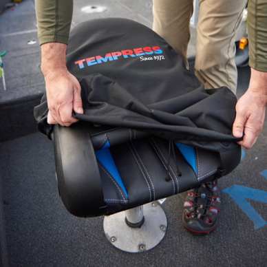 TEMPRESS Premium Boat Seat Cover - Black 1 TEMPRESS Premium Boat Seat Cover - Black 1