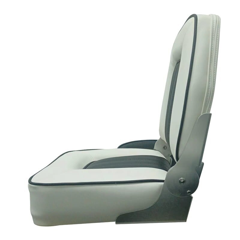 Boat seat ECONOMY PLUS WHITE - BLACK 2 Boat seat ECONOMY PLUS WHITE - BLACK 2
