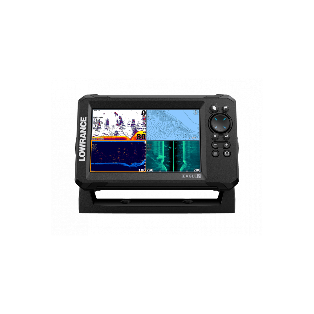 Lowrance echolotas EAGLE 7" su TripleShot™ sonaru 1