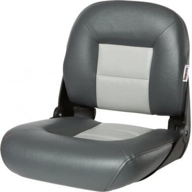 Boat Seat Tempress Low Back NaviStyle grey/charcoal Boat Seat Tempress Low Back NaviStyle grey/charcoal