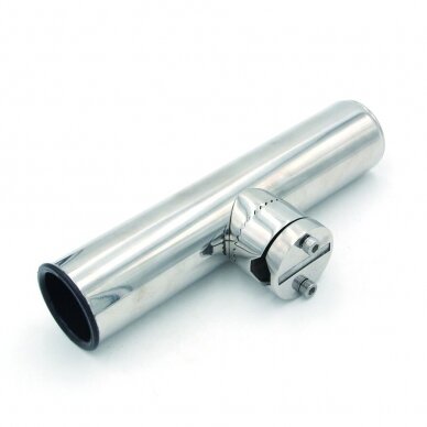 Meškerės laikiklis tvirtinamas ant vamzdžio 25-32mm (nerūdijantis plienas AISI316) 1