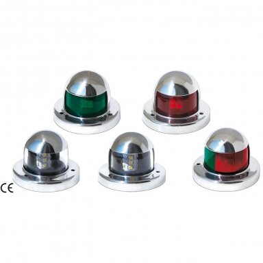 Led Navigation Light  Red/ Green 112,5' 12V, 2,2 SS