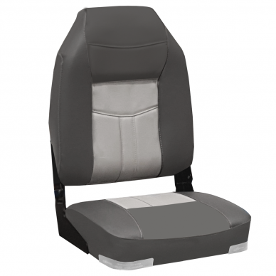 Oceansouth High Back Deluxe Folding Boat Seat 1