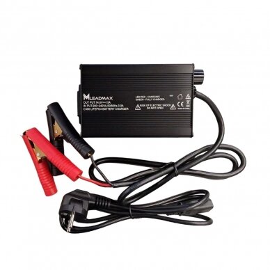 Pakrovėjas LeadMax LifePO4 12v akumuliatoriams  (14.6V, 15A) 1