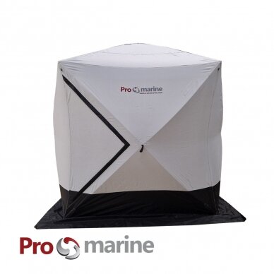 Pop-Up Portable Ice Shelter ProMarine, grey (200x200cm) 1